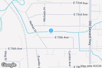 Map image of the property - 639 E 75th Ave