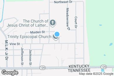 Map image of the property - 104 Clanton St