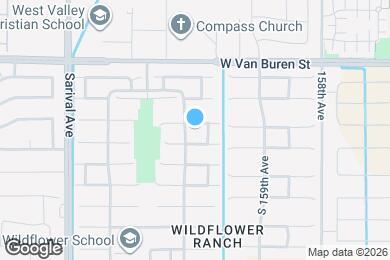 Map image of the property - 16071 W Adams St