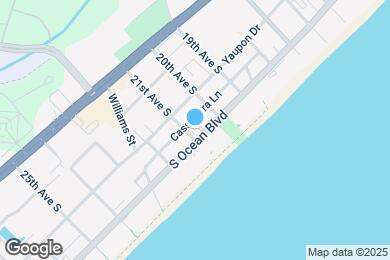 Map image of the property - 2010 S Ocean Blvd