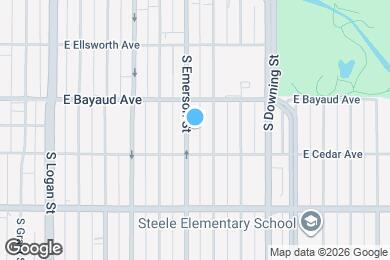 Map image of the property - 148 S Emerson St