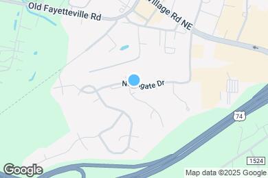 Map image of the property - 1004 Hampton Ct