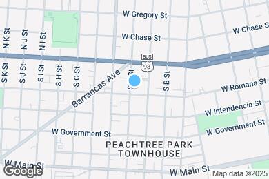 Map image of the property - 1018 W Romana St