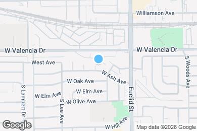 Map image of the property - 618 Anza Pl