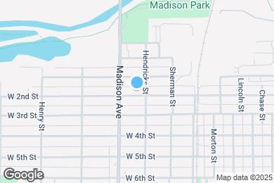 Map image of the property - 918 W 2nd St