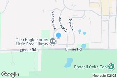 Map image of the property - 1613 Gleneagle Ct