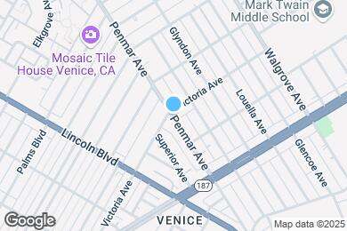 Map image of the property - 2202 Penmar Ave