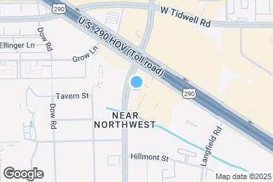 Map image of the property - Furnished Studio-Houston Northwest - Hwy. 290 Hollister