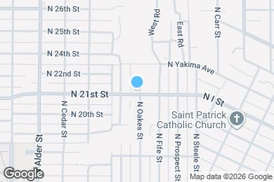 Map image of the property - 2703.5 N 21st St
