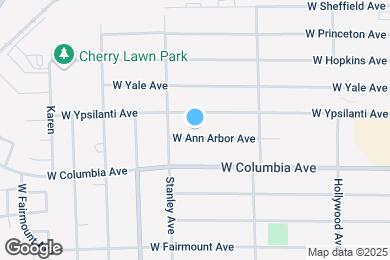Map image of the property - 240 W Ann Arbor Ave