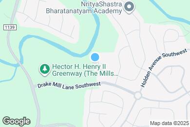 Map image of the property - 2169 Grist Mill Dr SW