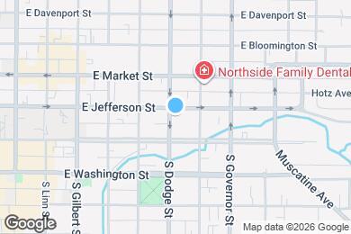 Map image of the property - 20 N Dodge St