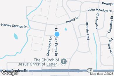 Map image of the property - 1032 Lexington Farms Dr