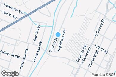 Map image of the property - 531 Crest Dr SW