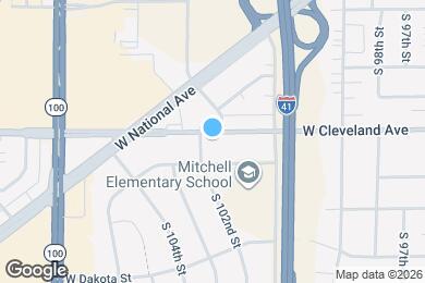 Map image of the property - 10167 W Cleveland Ave