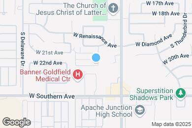 Map image of the property - 1800 W 23rd Ave