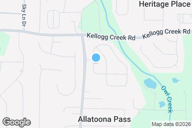 Map image of the property - 266 Creek View Ln