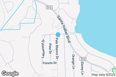 Map image of the property - 1400 Palo Blanco Dr