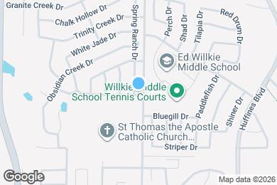 Map image of the property - 6000 Spring Ranch Dr