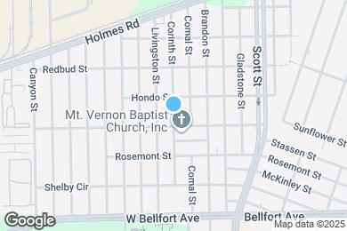 Map image of the property - 8122 Corinth St