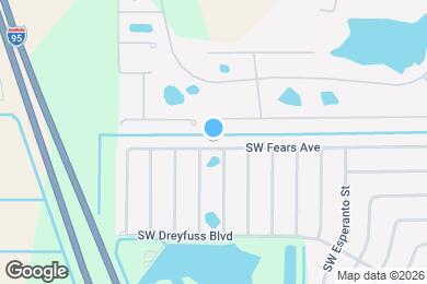 Map image of the property - 2041 SW Fears Ave