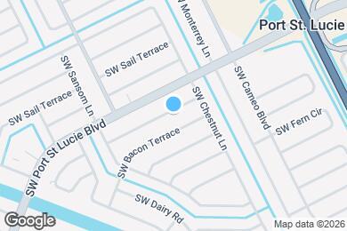 Map image of the property - 552 SW Badger Terrace