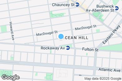 Map image of the property - Brand New Triplex in Ocean Hill