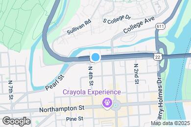 Map image of the property - 346 Bushkill St