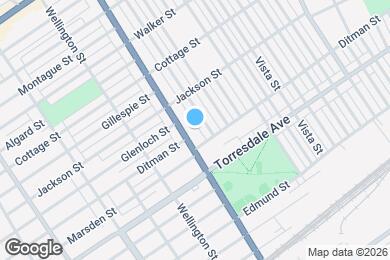 Map image of the property - 4551 Cottman Ave