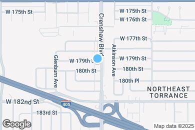 Map image of the property - 17905 Crenshaw Blvd