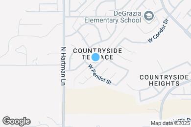 Map image of the property - 8989 N Tiger Eye Way