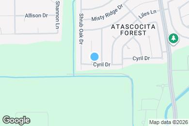 Map image of the property - 16602 Quiet Trail Dr