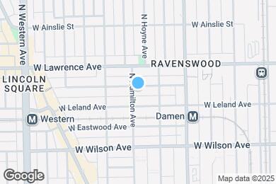 Map image of the property - 2131 W Giddings St