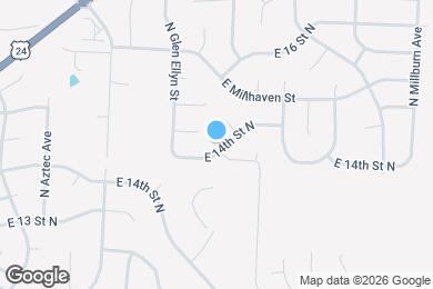 Map image of the property - 19802 E 14th St N