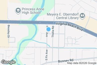 Map image of the property - 200 N Fir Ave