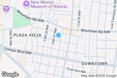Map image of the property - 1307 Marble Ave NW