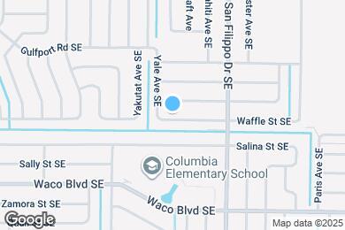 Map image of the property - 1223 Waffle St SE
