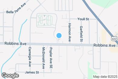 Map image of the property - 2128 Robbins Ave
