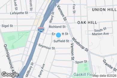 Map image of the property - 24 Suffield St