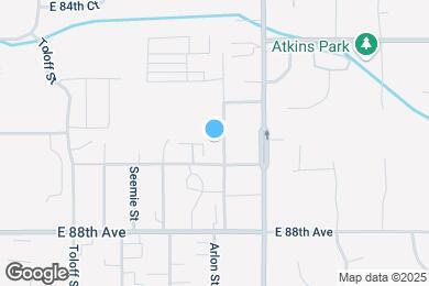Map image of the property - 8616 Arlon St
