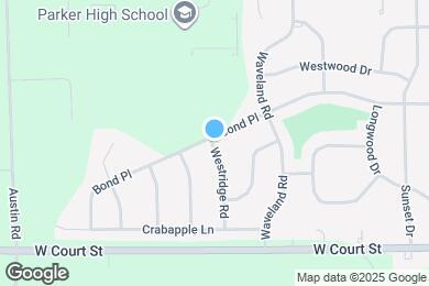 Map image of the property - 250 Westridge Rd