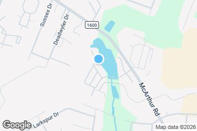 Map image of the property - The Cottages at Crystal Lake