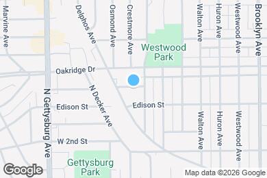 Map image of the property - 2712 Melbourne Ave