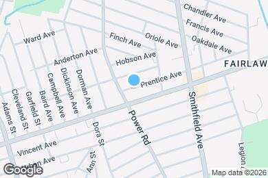 Map image of the property - 126 Prentice Ave