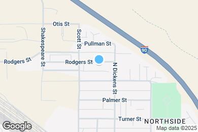 Map image of the property - 917 Rodgers St