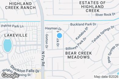 Map image of the property - 6530 Portlick Dr