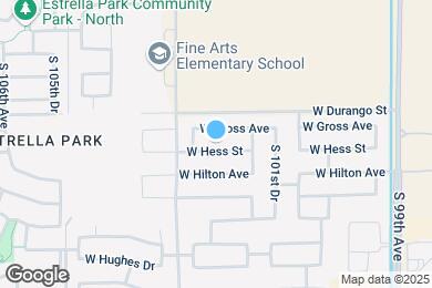 Map image of the property - 10222 W Hess St