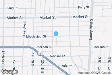 Map image of the property - 2110 Mississippi St