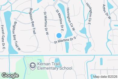 Map image of the property - 2162 Saint Martins Dr E