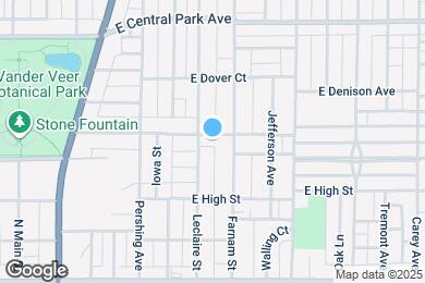 Map image of the property - 505 E Rusholme St